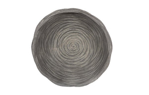 Phillips Collection Waves Large Sculptural Resin Bowl with Organic Stone Inspired Finish for Home Decor PH115254