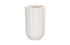 Phillips Collection Tulip Flower Planter - Elegant Stone And Resin Composite Design For Modern Outdoor Spaces White Resin Composite Ph115656
