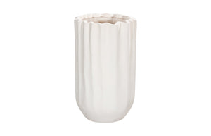 Phillips Collection Tulip Flower Planter - Elegant Stone And Resin Composite Design For Modern Outdoor Spaces White Resin Composite Ph115656