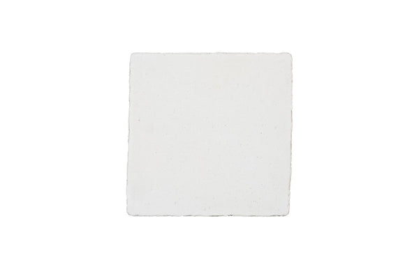 Phillips Collection String Theory Pedestal - Modern Organic Accent Stand for Sculptures & Planters in Gleaming Finish White Stone, Medium PH115674