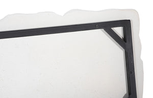 Phillips Collection Drape Wall Art - Hypnotizing Composite Design With Fabric-like Texture For Stunning Home Decor White Resin,Stone Composite Ph115677