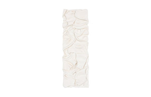 Phillips Collection Drape Wall Art - Hypnotizing Composite Design With Fabric-like Texture For Stunning Home Decor White Resin,Stone Composite Ph115677