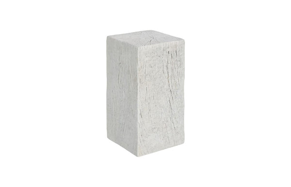 Phillips Collection Log Cross-Section Pedestal Resin Composite Display Stand for Indoor and Outdoor Use PH115680