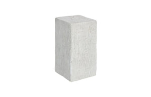Phillips Collection Log Cross-Section Pedestal Resin Composite Display Stand for Indoor and Outdoor Use PH115680