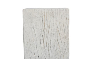 Phillips Collection Log Cross-Section Pedestal Resin Composite Display Stand for Indoor and Outdoor Use PH115680