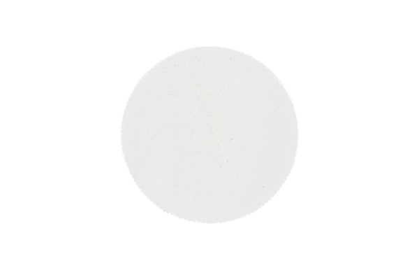 Phillips Collection Groovy Side Table - Chic White Stone Accent for Indoor & Outdoor Use, Easy to Clean, Versatile Design PH115693