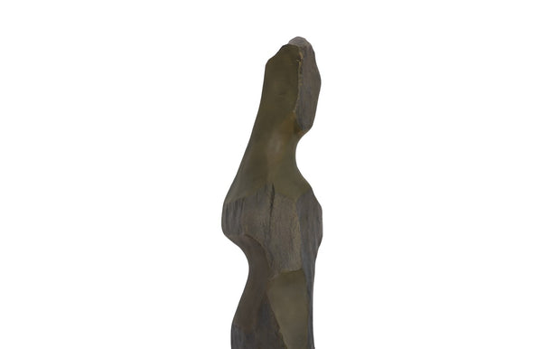 Phillips Collection Cast Elegant Women Wall Art Sculpture - Stunning Splinter Stone Finish For Home Or Office Décor Green Resin,Resin Composite Ph116042