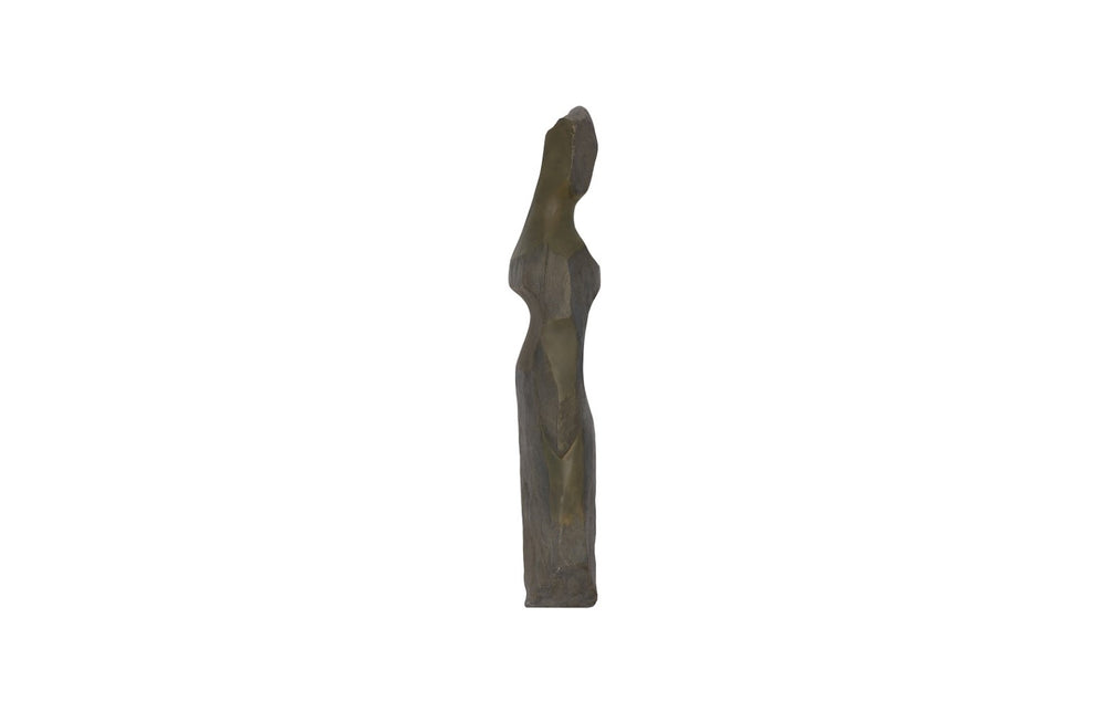 Phillips Collection Cast Elegant Women Wall Art Sculpture - Stunning Splinter Stone Finish For Home Or Office Décor Green Resin,Resin Composite Ph116042
