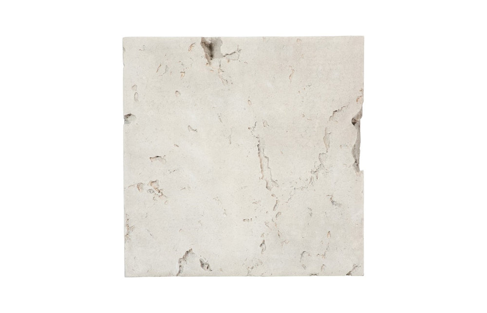 Phillips Collection Formation Coffee Table - Durable Resin Composite With Natural Imperfections For Indoor And Outdoor Use Off White Resin Composite Ph116152