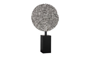 Phillips Collection Cast Resin Root Floor Sculpture with Hand Applied Silver Leaf Finish for Bold Entryways PH116155