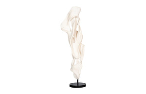 Phillips Collection Cast Dancing Sculpture - Eye-catching Art Piece For Modern Organic Home Décor And Aesthetic Appeal White,Off White Resin Ph116158