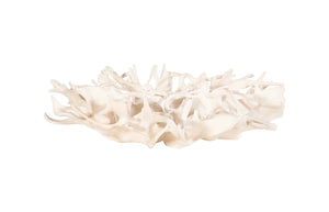 Phillips Collection Cast Root Coffee Table - Nature-inspired Art Piece For Elegant Living Spaces And Unique Décor Off White Resin Ph117055