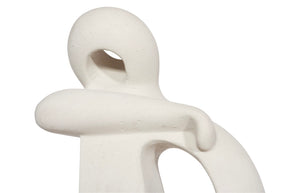 Phillips Collection Sweetie Sculpture - Artistic Serenity For Your Garden Or Indoor Space, Perfect Tranquil Accent Piece Off White Resin Ph117186