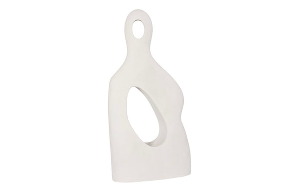 Phillips Collection Male Sculpture - Monumental Art Piece Celebrating Strength And Masculinity For Outdoor Display Off White Resin Ph117187