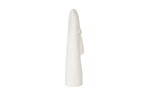 Phillips Collection Emerging Face Sculpture - Classical Cycladic Design in Roman Stone for Garden and Interior Decor Large PH117189