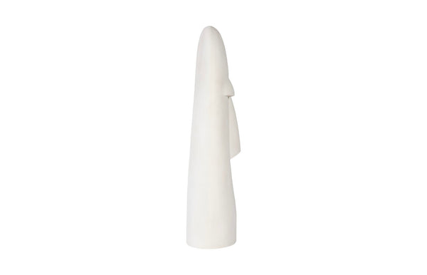 Phillips Collection Emerging Face Sculpture - Classical Cycladic Design in Roman Stone for Garden and Interior Decor Large PH117189