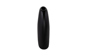 Phillips Collection Pod Vase - Large Contemporary Statement Piece For Stylish Floral Arrangements And Home Décor Black Resin Ph117202