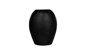 Phillips Collection Pod Vase - Large Contemporary Statement Piece For Stylish Floral Arrangements And Home Décor Black Resin Ph117203
