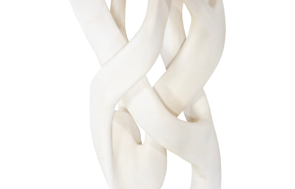 Phillips Collection Cast Dancing Wall Sculpture - Captivating Faux Bleached Art For Modern Organic Home Décor Off White Resin Ph117286