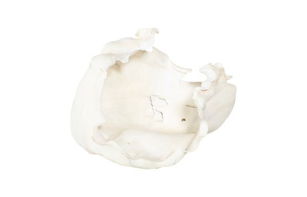 Phillips Collection Cast Root Bowl - Artisanal Resin Crafting With Natural Elegance For Stunning Home Décor Accent Off White Resin Ph117411