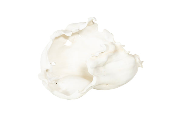 Phillips Collection Cast Root Bowl - Artisanal Resin Crafting With Natural Elegance For Stunning Home Décor Accent Off White Resin Ph117411