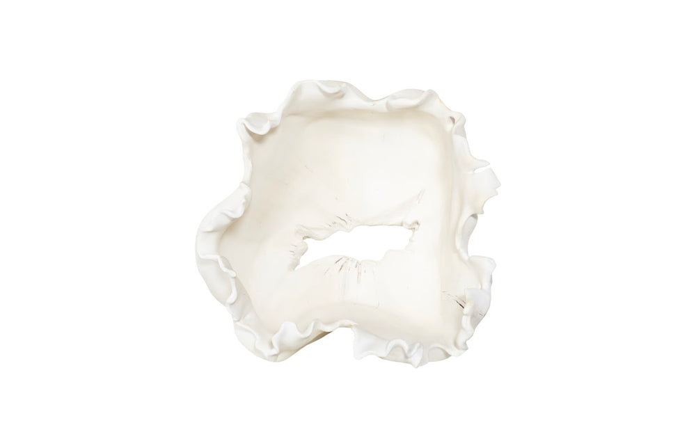 Phillips Collection Cast Root Bowl - Artisanal Resin Crafting With Natural Elegance For Stunning Home Décor Accent Off White Resin Ph117412