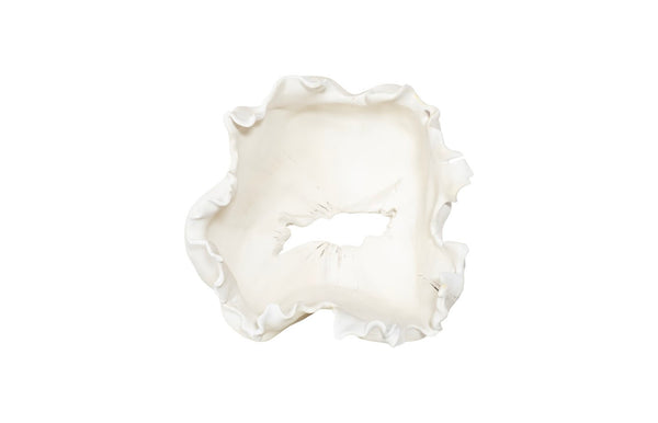 Phillips Collection Cast Root Bowl - Artisanal Resin Crafting With Natural Elegance For Stunning Home Décor Accent Off White Resin Ph117412