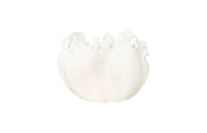 Phillips Collection Cast Root Bowl - Artisanal Resin Crafting With Natural Elegance For Stunning Home Décor Accent Off White Resin Ph117412