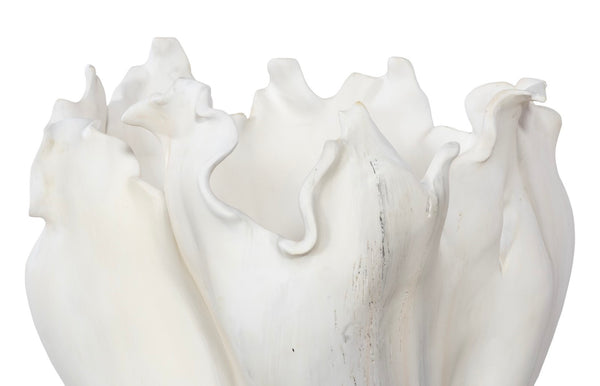 Phillips Collection Cast Root Bowl - Artisanal Resin Crafting With Natural Elegance For Stunning Home Décor Accent Off White Resin Ph117412