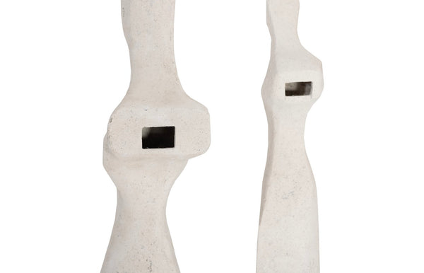 Phillips Collection Cast Elegant Women Wall Art Set of 3 - Sculptural Roman Stone Decor for Modern Home Aesthetics PH117414