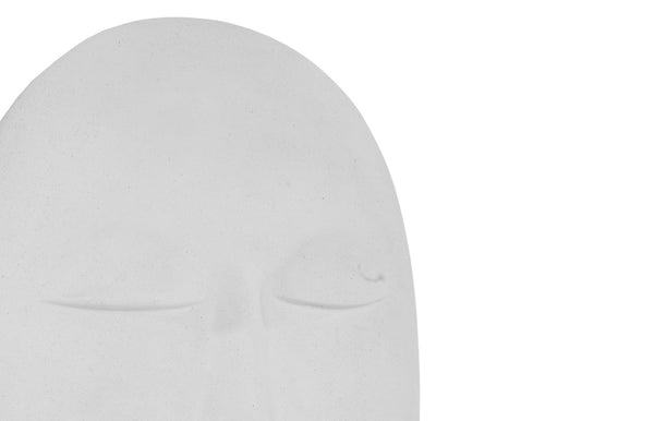 Phillips Collection Emerging Face Wall Art Sculpture - Weather-Resistant Roman Stone Design for Outdoor Elegance PH117415