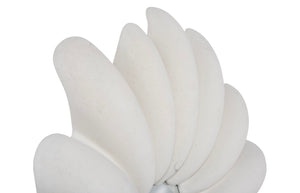 Phillips Collection Radial Shell Mirror - Elegant Ocean-inspired Design With White Stone Accents For Any Room Decor Off White Resin Ph117416