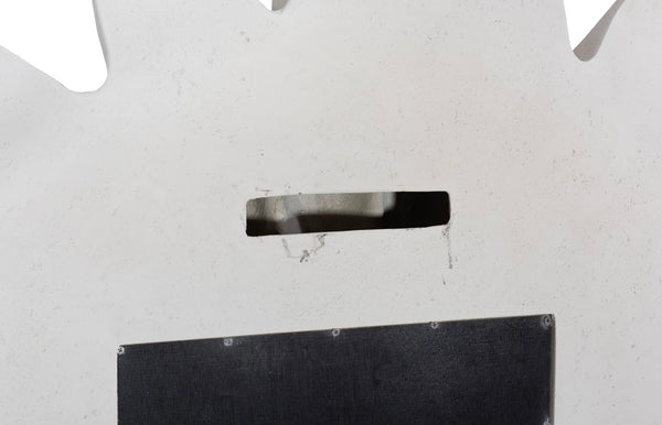 Phillips Collection Radial Shell Mirror - Elegant Ocean-inspired Design With White Stone Accents For Any Room Decor Off White Resin Ph117416