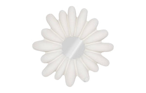 Phillips Collection Radial Shell Mirror - Elegant Ocean-inspired Design With White Stone Accents For Any Room Decor Off White Resin Ph117416