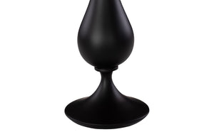 Phillips Collection Bella Bloom Vase – Elegant Floral Display Holder With Understated Glamour For Any Room Decor Black Resin Ph117417