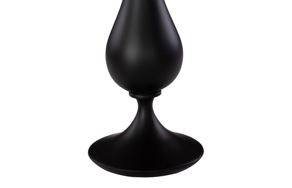 Phillips Collection Bella Bloom Vase – Elegant Floral Display Holder With Understated Glamour For Any Room Decor Black Resin Ph117417