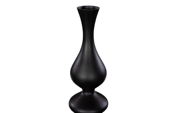 Phillips Collection Bella Bloom Vase – Elegant Floral Display Holder With Understated Glamour For Any Room Decor Black Resin Ph117418