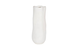 Phillips Collection Organic Tall Vase - Sculptural White Accent for Modern Décor, Perfect for Flowers & Dried Stems PH117456