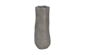 Phillips Collection Organic Tall Vase - Sculptural Gray Resin Decor for Modern Minimalism & Versatile Floral Display PH117457
