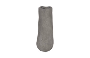 Phillips Collection Organic Tall Vase - Sculptural Gray Resin Decor for Modern Minimalism & Versatile Floral Display PH117457