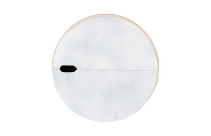 Phillips Collection Flora Grande Planter - Elevate Your Space With Elegant Resin Design And Textured White Finish Beige Resin Ph117482