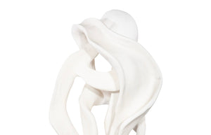 Phillips Collection Cast Dancing Sculpture - Eye-catching Art Piece For Modern Organic Home Décor And Aesthetic Appeal White,Black Resin Ph118164