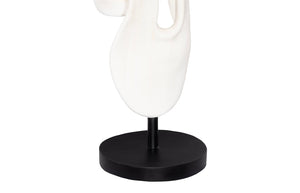 Phillips Collection Cast Dancing Sculpture - Eye-catching Art Piece For Modern Organic Home Décor And Aesthetic Appeal White,Black Resin Ph118164