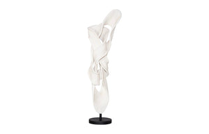 Phillips Collection Cast Dancing Sculpture - Eye-catching Art Piece For Modern Organic Home Décor And Aesthetic Appeal Off White,Black Resin Ph118165