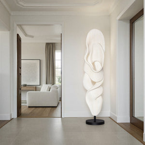 Phillips Collection Cast Dancing Sculpture - Elegant Resin Art Piece with Organic Movement for Modern Interiors Glissade, Faux Bleached PH118166