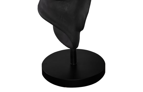 Phillips Collection Cast Dancing Sculpture - Eye-catching Art Piece For Modern Organic Home Décor And Aesthetic Appeal Black Resin Ph118297