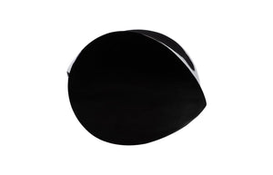 Phillips Collection Mellow Coffee Table - Sleek Gel Coat Black Design With Rounded Edges For Modern Living Spaces Black Resin Ph118443