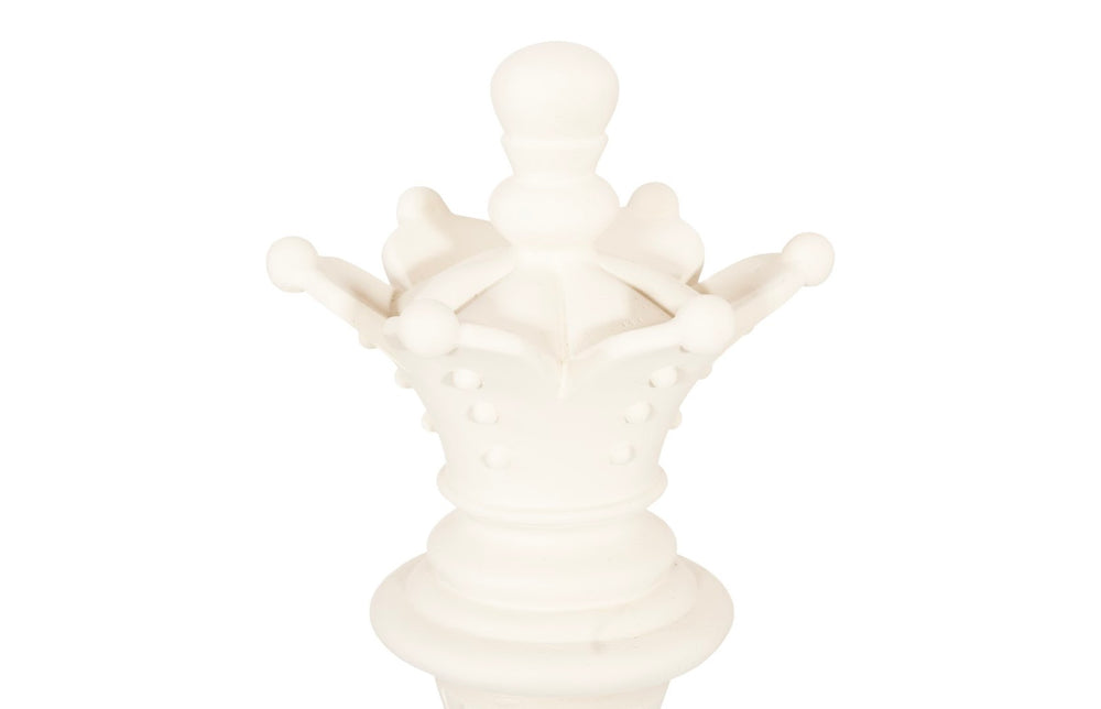 Phillips Collection Queen Chess Sculpture - Artisan-grade Resin And Stone Piece For Indoor Or Outdoor Display Off White Resin,Stone Composite Ph118742