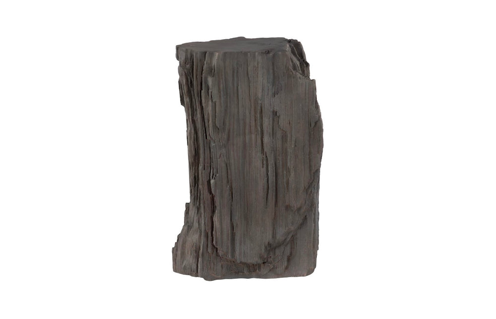Phillips Collection Stratified Cast Stone Pedestal: Elevate Your Space With A Sculptural Foundation For Art & Plants Gray Resin Ph119125