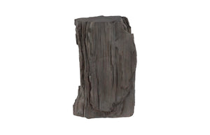 Phillips Collection Stratified Cast Stone Pedestal: Elevate Your Space With A Sculptural Foundation For Art & Plants Gray Resin Ph119125